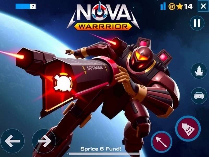 Nova Warrior Space Dominator gameplay screenshot